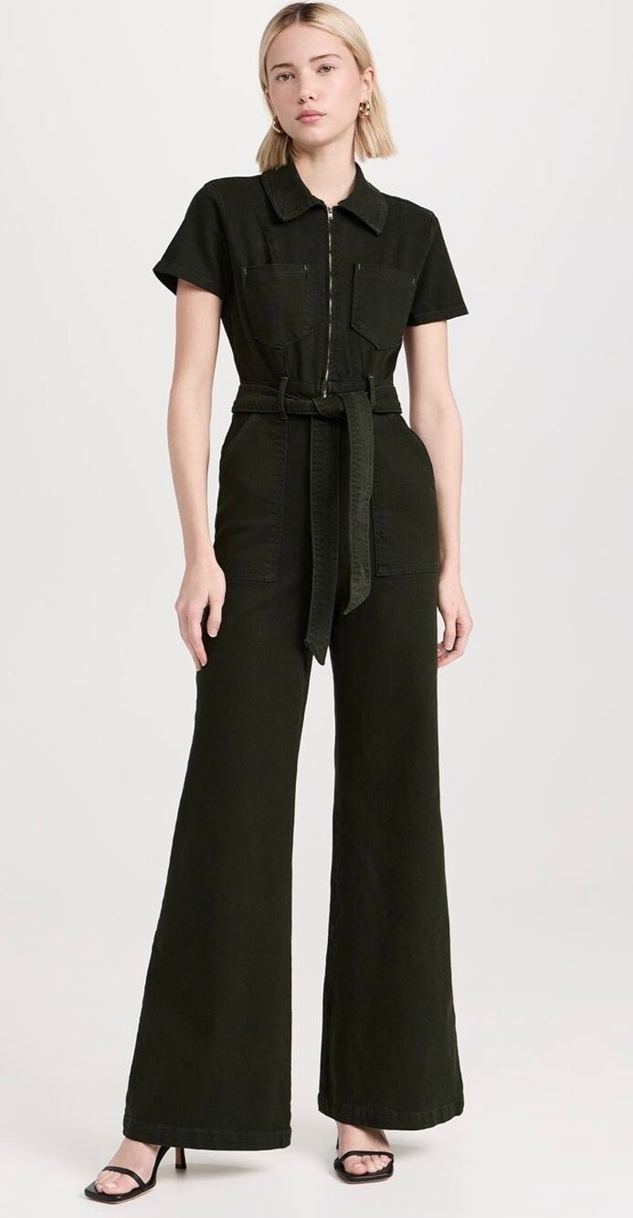 Good American Women's Palazzo Jumpsuit Fit for Success green size S (new)
